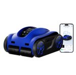 iGarden K60 Robot Piscina Limpiafondos y Paredes, 6H de autonomia, Doble Filtración,Doble Filtración, Control App