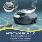 Robot Limpiafondos Piscina Pooleco P10S, 90Min, 80m², Estacionamiento Automático, Aspirador Piscina Fondos con 3 Motores, Mando a distancia - Imagen 2