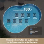 MOVA Robot de piscina Diver A10, 240 min de autonomía, doble filtración, App, 22.700 l/h de potencia de succión, - Imagen 3